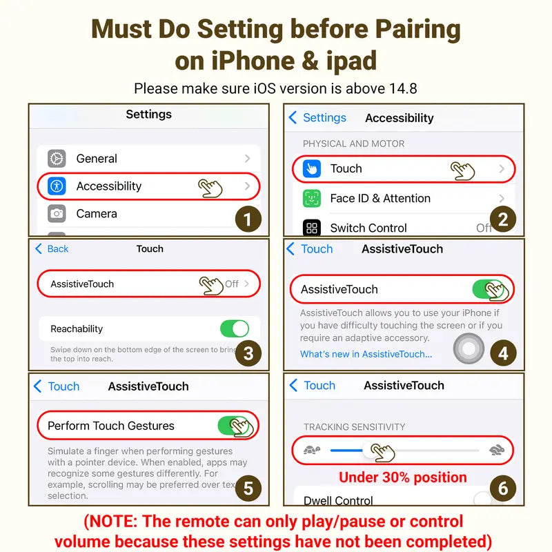 ✨Remote Control for TikTok Scrolling with Smartphone Holder Stand 📱