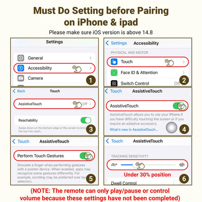 ✨Remote Control for TikTok Scrolling with Smartphone Holder Stand 📱