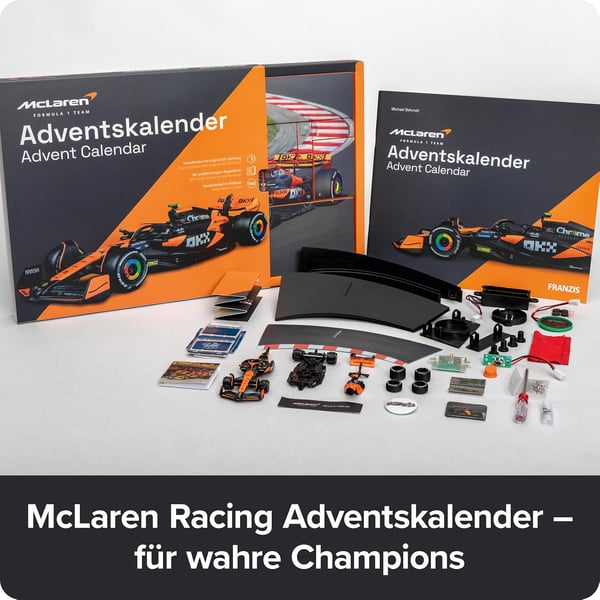 🔥HOT SALE 49% OFF✨McLaren Racing Advent Calendar 2025 Model Kit🏎️