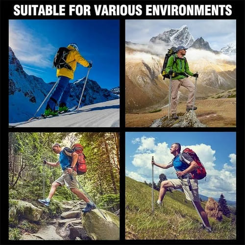 ⚡7-in-1 Tactical Hiking Stick