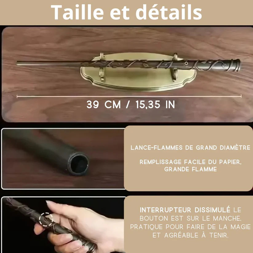 ✨ Magic Spell-Casting Wand — Bring Your Spells to Life! 🪄🔥