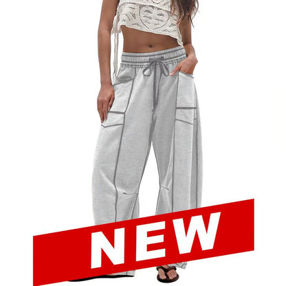 🔥LAST DAY 49% OFF -Tanming Women's Barrel Sweatpants👖