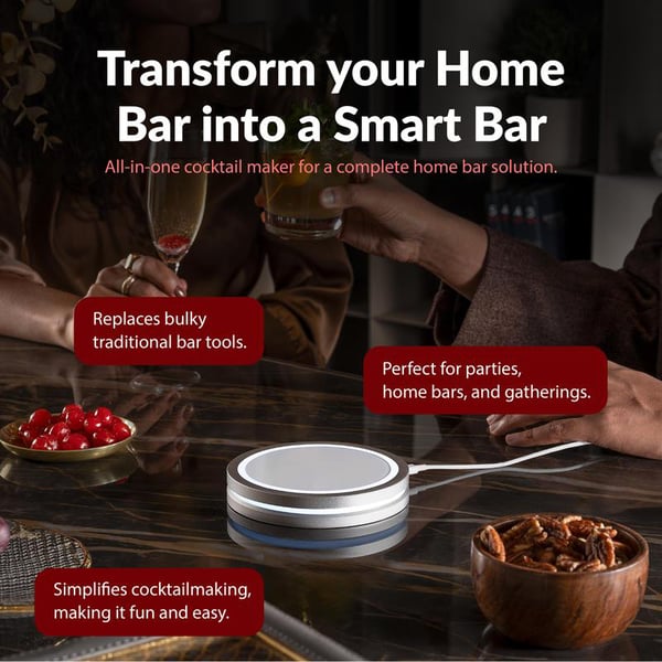 Last Week 49% OFF!🍸 Barsys Smart Coaster 2.0 Cocktail Machine – Mix Perfect Cocktails at Home! 💡