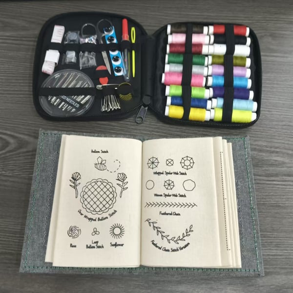 🔥Last Day 50% OFF - 🪡📖Stitch Book with 106 different stitches