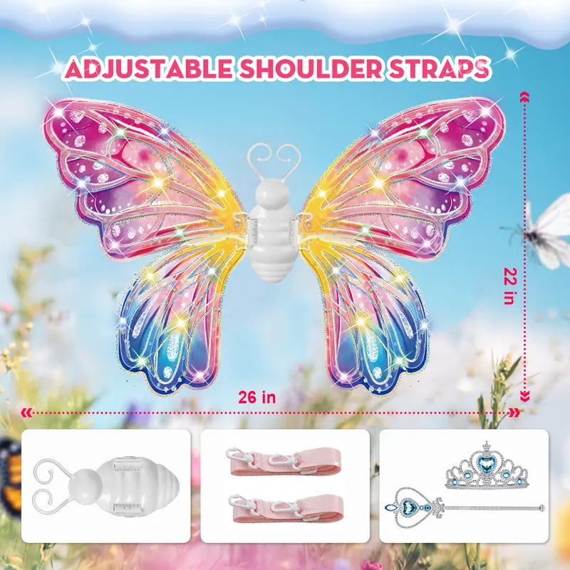 Light Up Fairy Wings for Girls