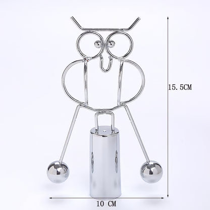 Electroplated Balancing Sculpture – The Art of Perfect Equilibrium