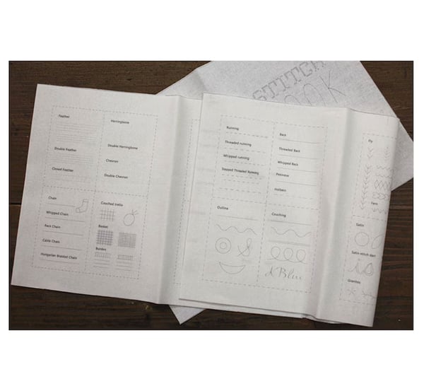 🔥Last Day 50% OFF - 🪡📖Stitch Book with 106 different stitches