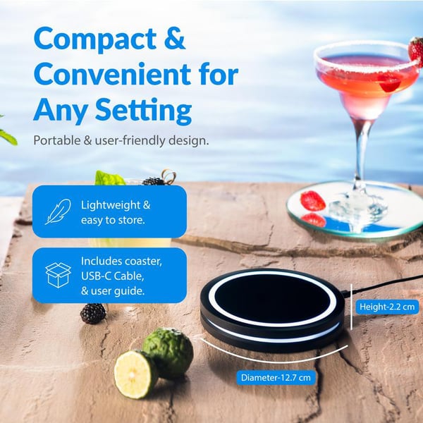 Last Week 49% OFF!🍸 Barsys Smart Coaster 2.0 Cocktail Machine – Mix Perfect Cocktails at Home! 💡