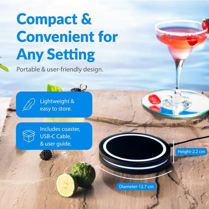 Last Week 49% OFF!🍸 Barsys Smart Coaster 2.0 Cocktail Machine – Mix Perfect Cocktails at Home! 💡
