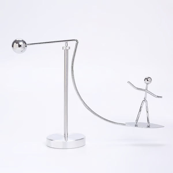 Electroplated Balancing Sculpture – The Art of Perfect Equilibrium
