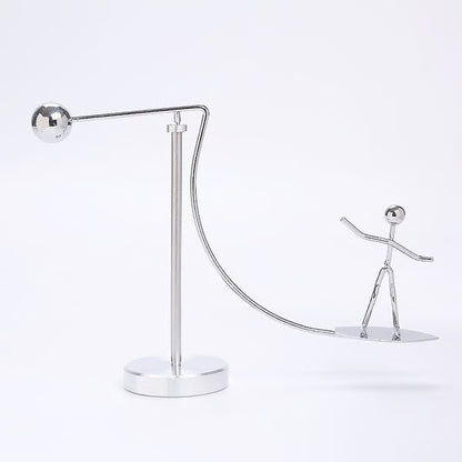 Electroplated Balancing Sculpture – The Art of Perfect Equilibrium