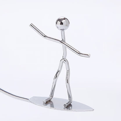 Electroplated Balancing Sculpture – The Art of Perfect Equilibrium