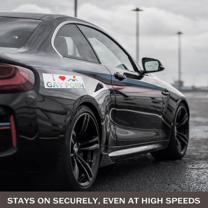 10 Pcs Bumper Decals Funny LGBT Stickers