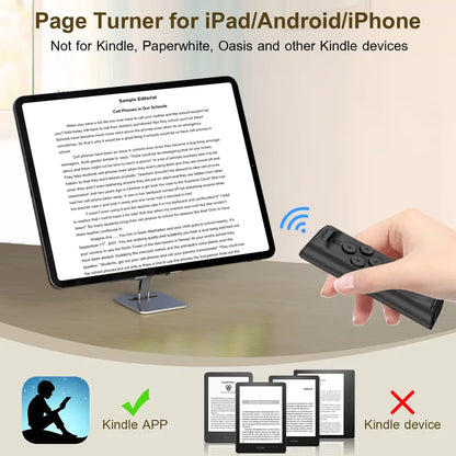 ✨Remote Control for TikTok Scrolling with Smartphone Holder Stand 📱