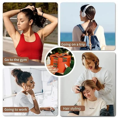 50 piece set of seamless headband suitable for thick hair -4-color set