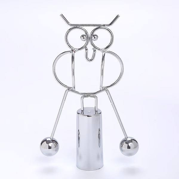 Electroplated Balancing Sculpture – The Art of Perfect Equilibrium