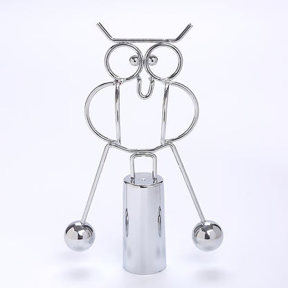 Electroplated Balancing Sculpture – The Art of Perfect Equilibrium