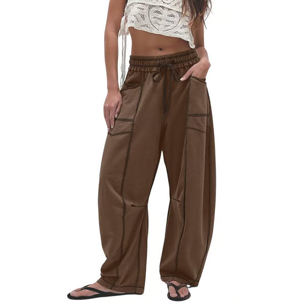 🔥LAST DAY 49% OFF -Tanming Women's Barrel Sweatpants👖