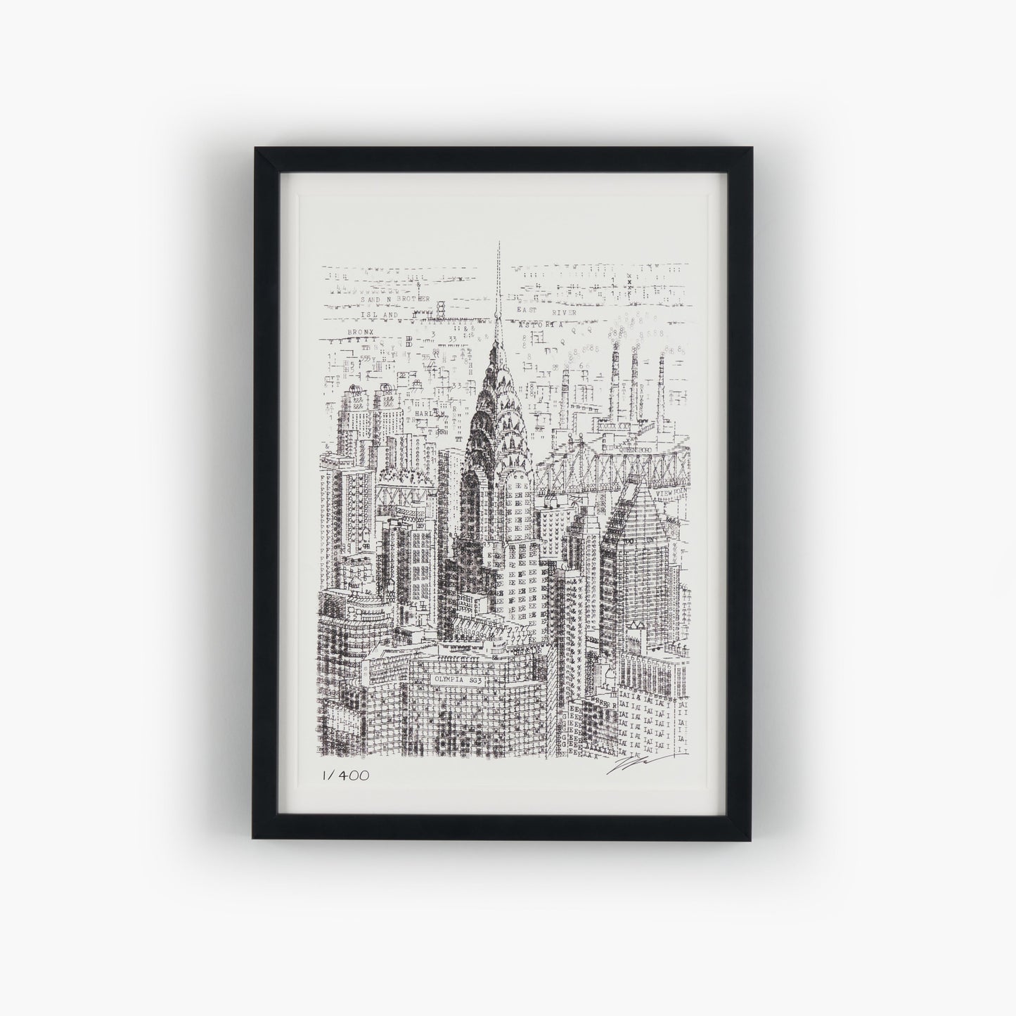 🖋️ James’ Typewriter Art Collection — Iconic American Landmarks