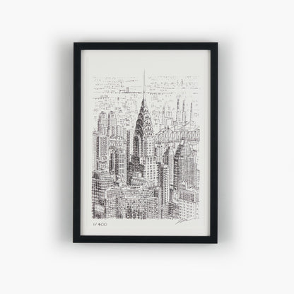 🖋️ James’ Typewriter Art Collection — Iconic American Landmarks