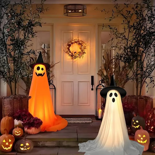 Glowing Ghost Porch Light 👻