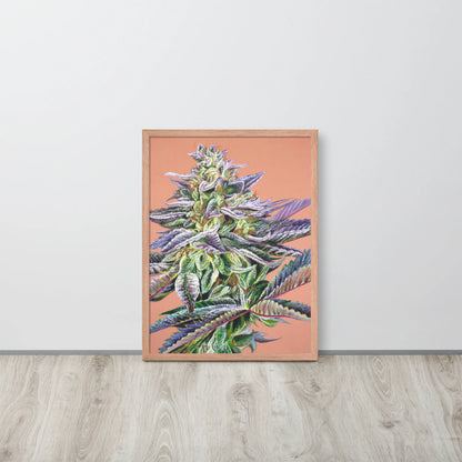 🔥 GROUP 7 FRAMED POSTER — “Mandarin Cookies” (18x24) 🖼️