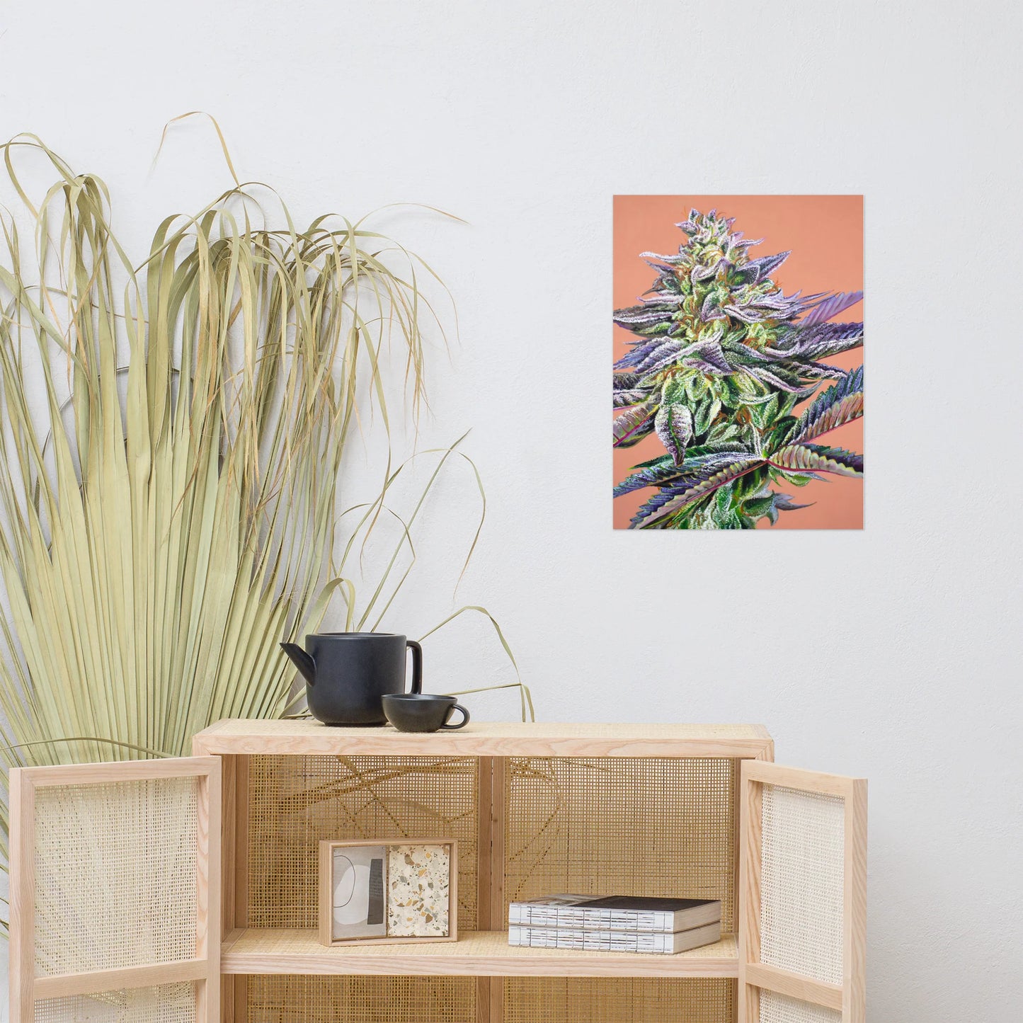 🔥 GROUP 7 FRAMED POSTER — “Mandarin Cookies” (18x24) 🖼️