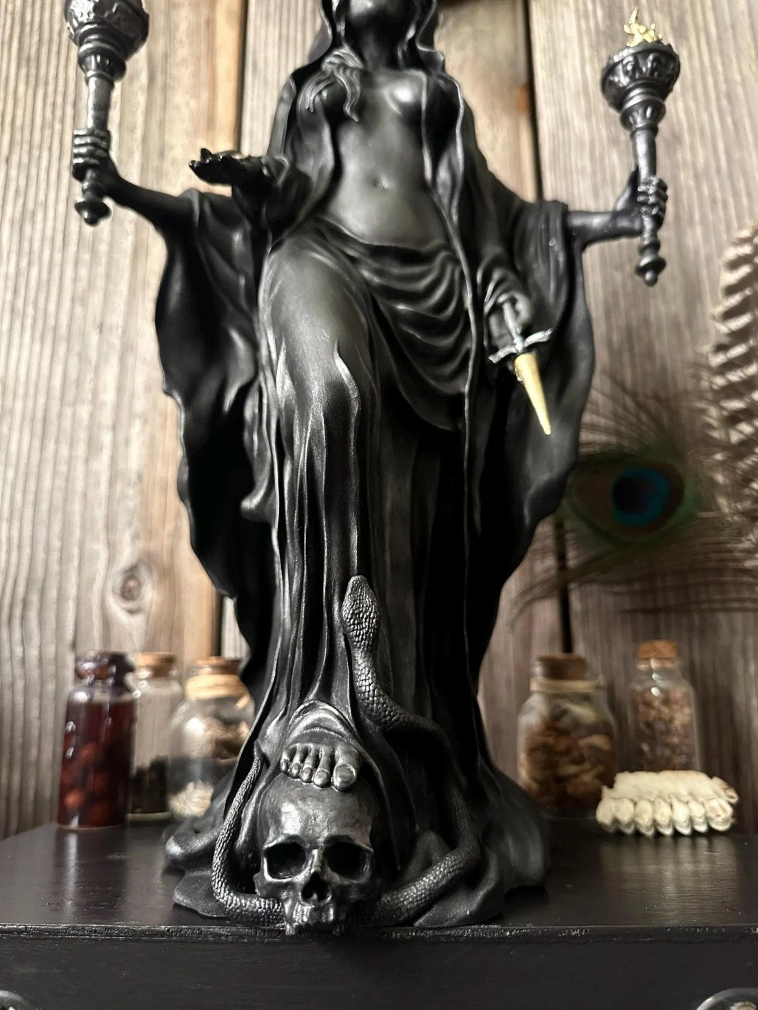 🔥LAST DAY 49% OFF 🧙‍♀️🔮Hekate Niktipolos, The Witch of The Night♀️