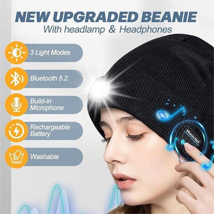 🎧LED Bluetooth Beanie