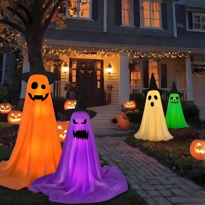 Glowing Ghost Porch Light 👻