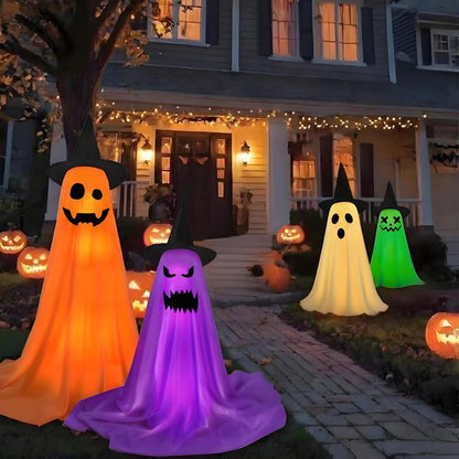 Glowing Ghost Porch Light 👻