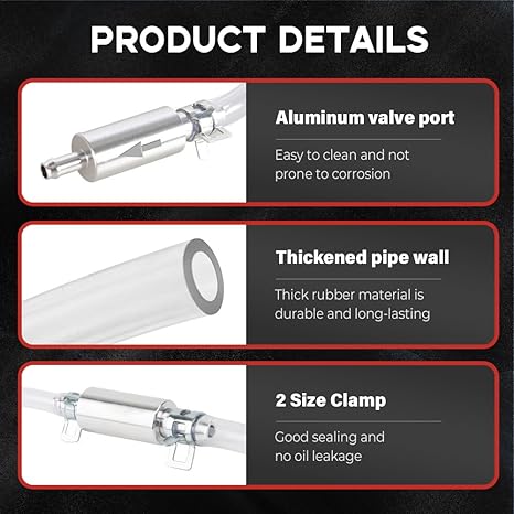 🔥Last Day 49% OFF - 💥Brake Bleeder Hose - One Way Check Valve Tube Bleeding Tool Kit (❤For Car Motorcyle Clutch)