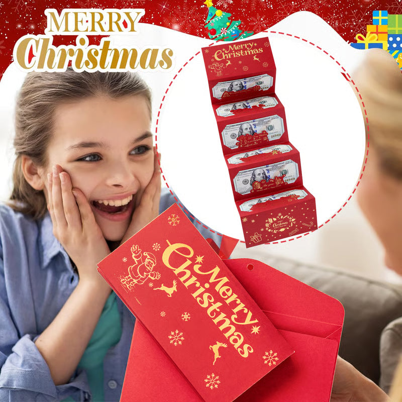 🎅💸Christmas Cash Gift Envelope– A creative way to give cash this Christmas!