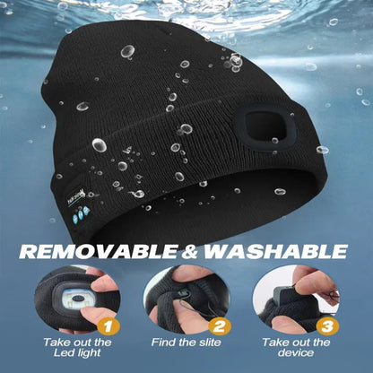 🎧LED Bluetooth Beanie
