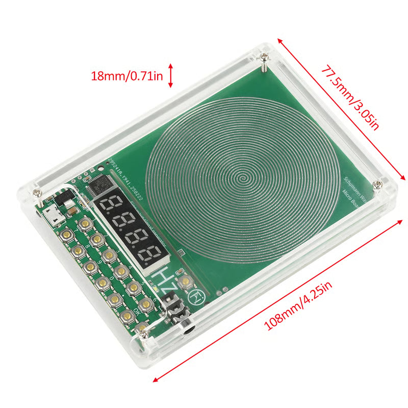 Advanced Schumann Resonance Frequency Generator