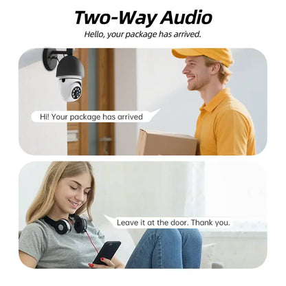 💡🔒 4MP Smart AI Light Bulb Camera with 911 Alarm Monitoring