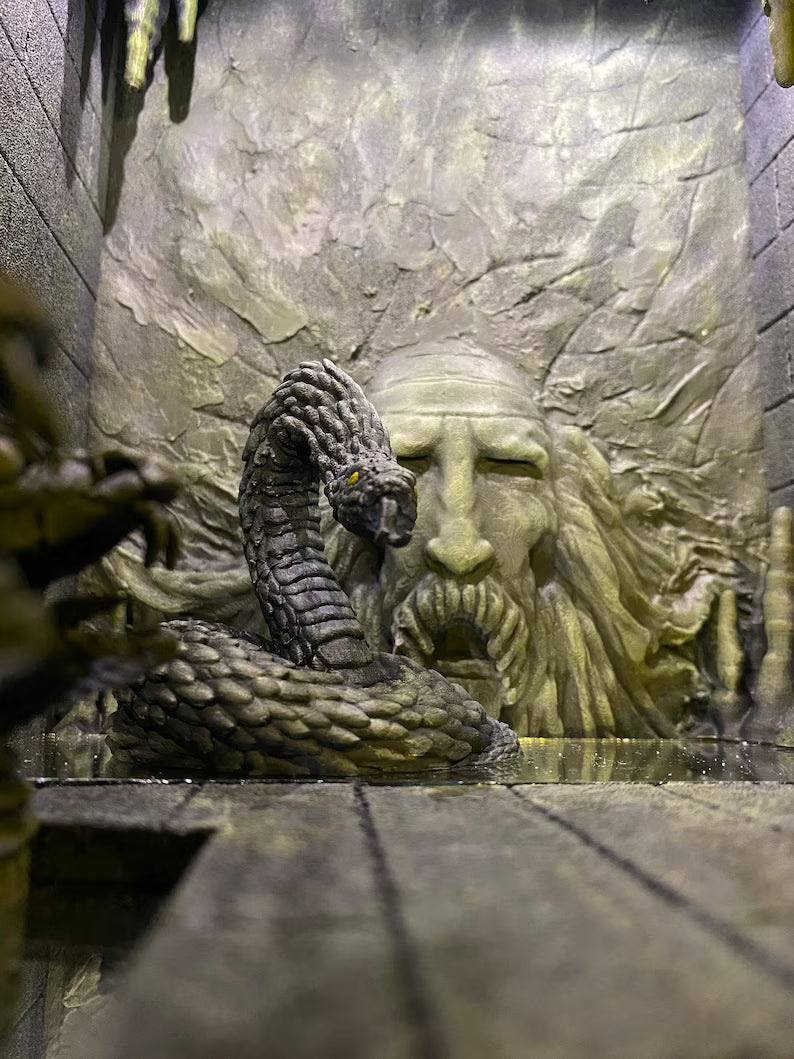 📚✨Booknook Chamber of Secrets Magic Book nook library decor Miniature decoration between books Bookshelf diorama wizarding Alley