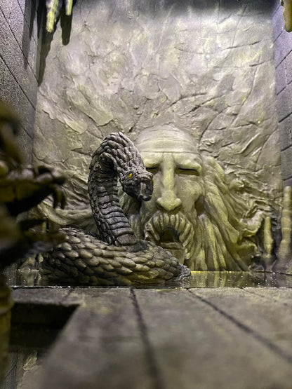 📚✨Booknook Chamber of Secrets Magic Book nook library decor Miniature decoration between books Bookshelf diorama wizarding Alley