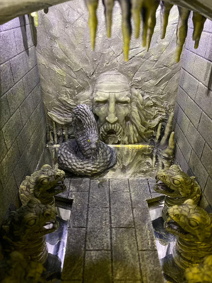 📚✨Booknook Chamber of Secrets Magic Book nook library decor Miniature decoration between books Bookshelf diorama wizarding Alley